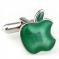 Green Apple of the Day Cufflinks3.jpg